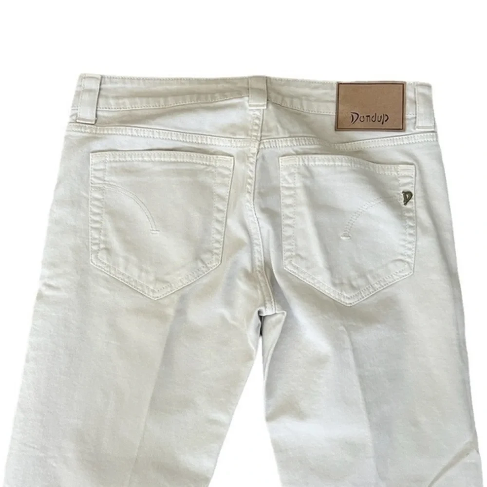 Dondup‎ Marlon Off White Cream Denim Pants Jeans